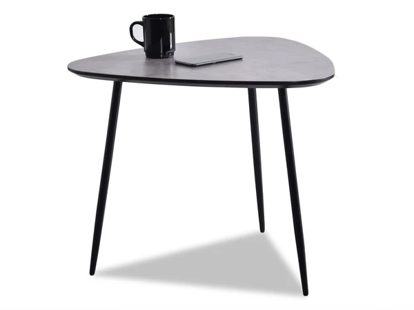 Designerski stolik do salonu ROSIN S beton-czerń